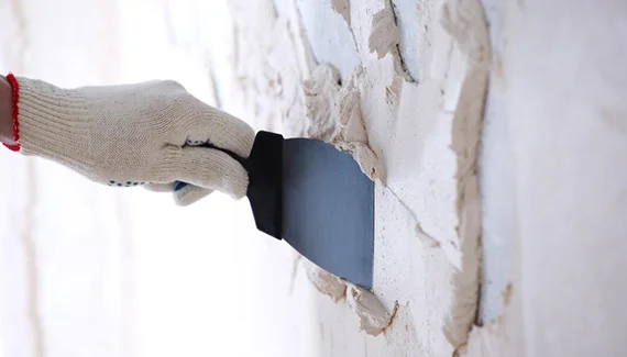 Skilled Hole Patching in Plaster Walls in Glyndon, MN